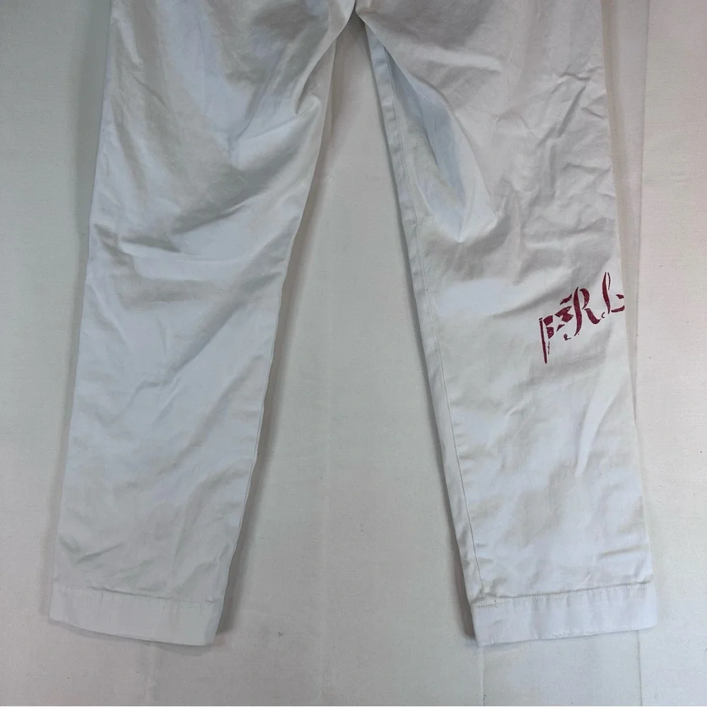 POLO RALPH LAUREN Men’s Size 30x30 Pant Khakis Straight Fit Graphic Art Design